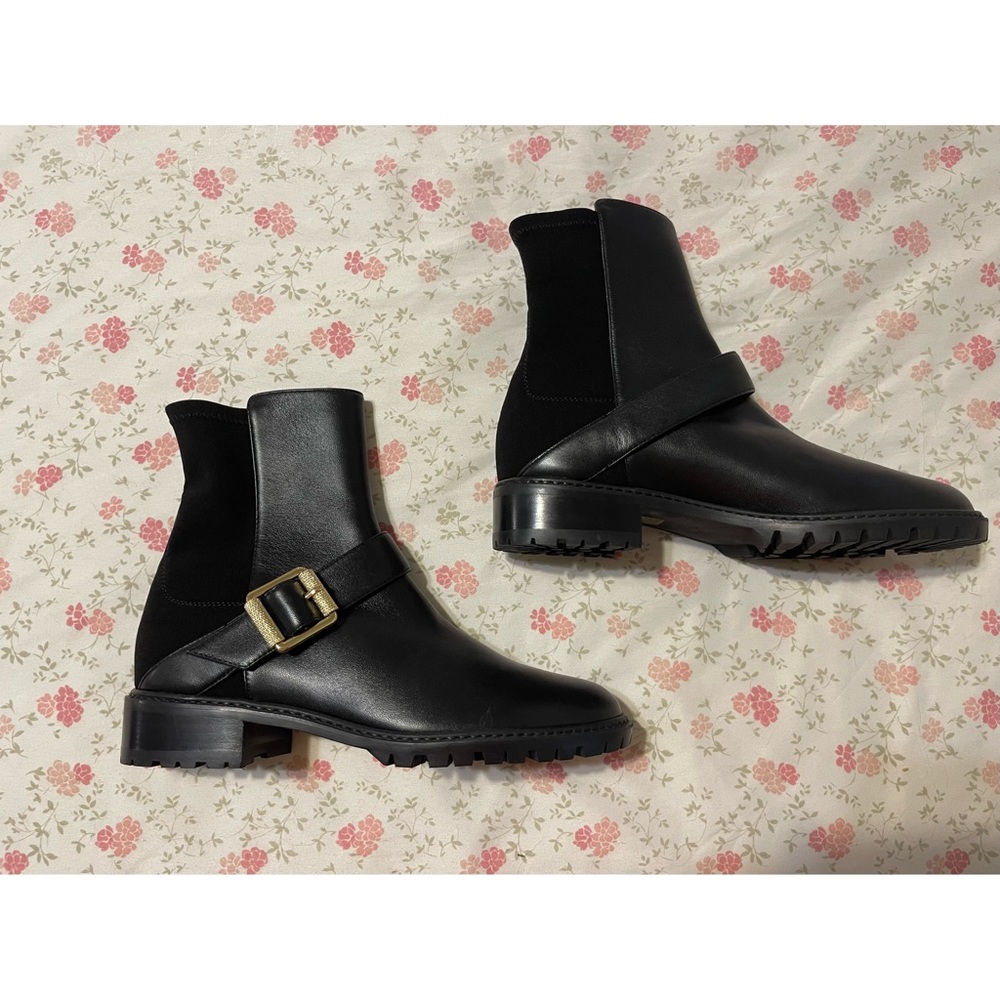 Stuart Weitzman City Buckle Bootie 5050